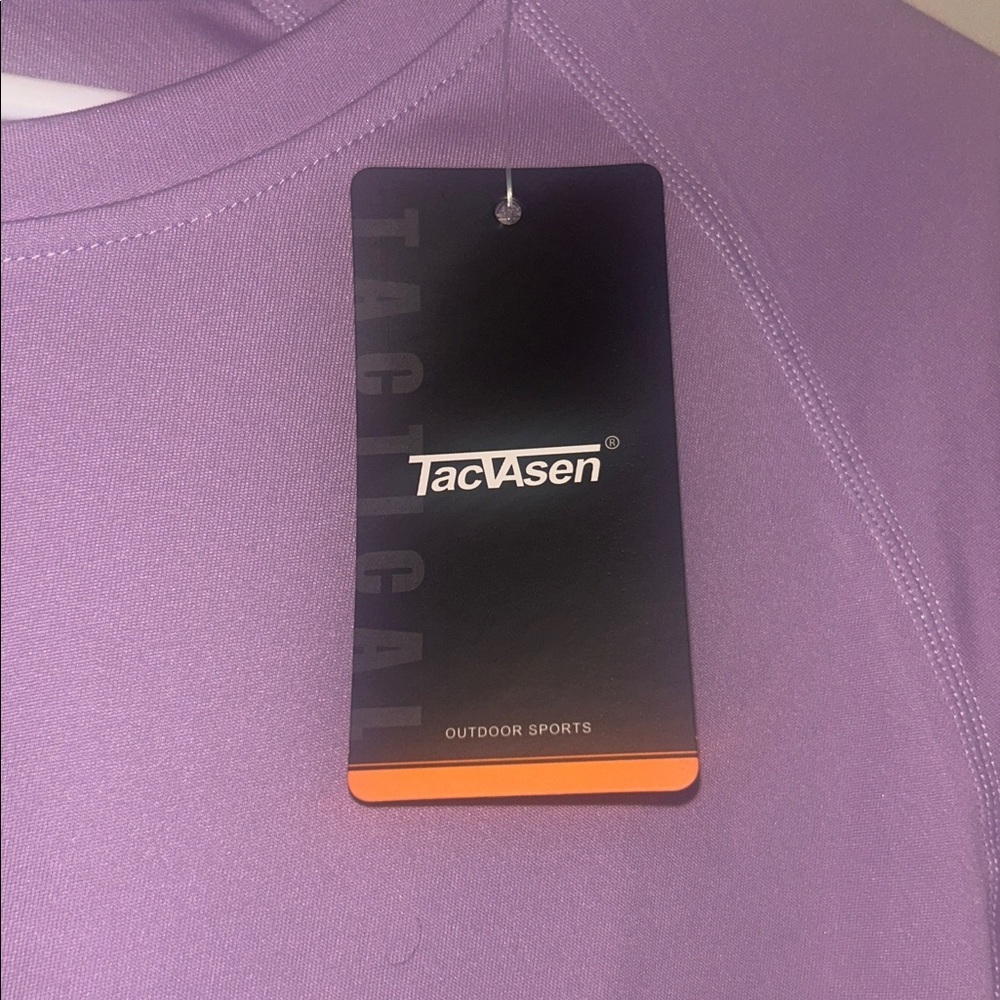 Lilac Mauve Sporty Long Sleeve new top - Picture 2 of 3